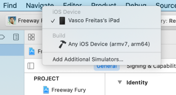 macos run ios simulator